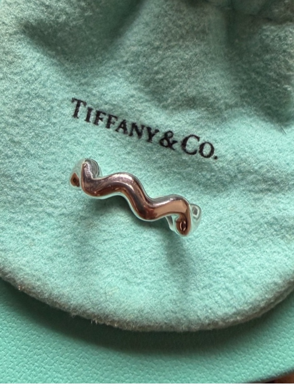 Tiffany & Co. Paloma Picasso Zig Zag Wave Ring